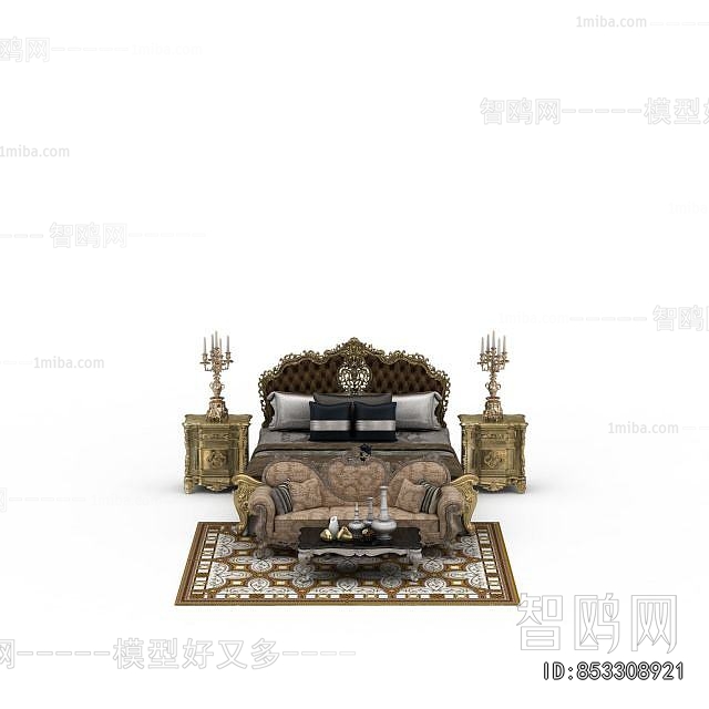 European Style Double Bed
