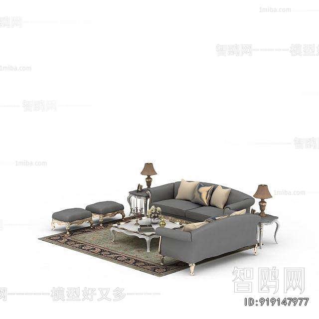 European Style Sofa Combination