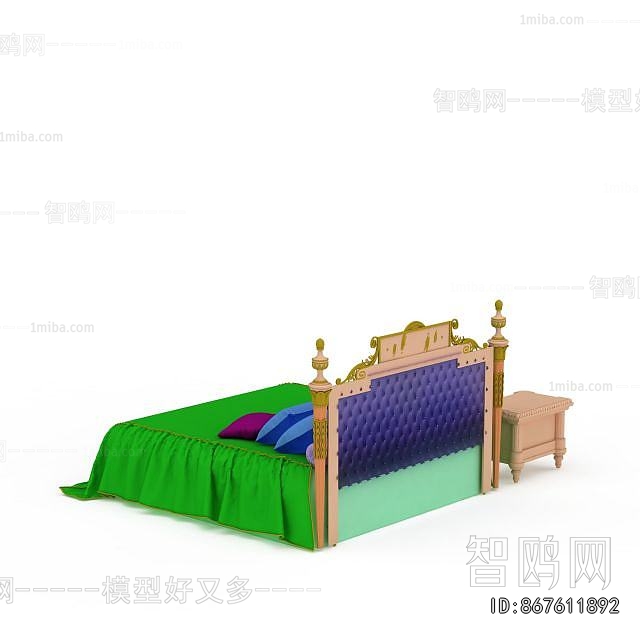 European Style Double Bed