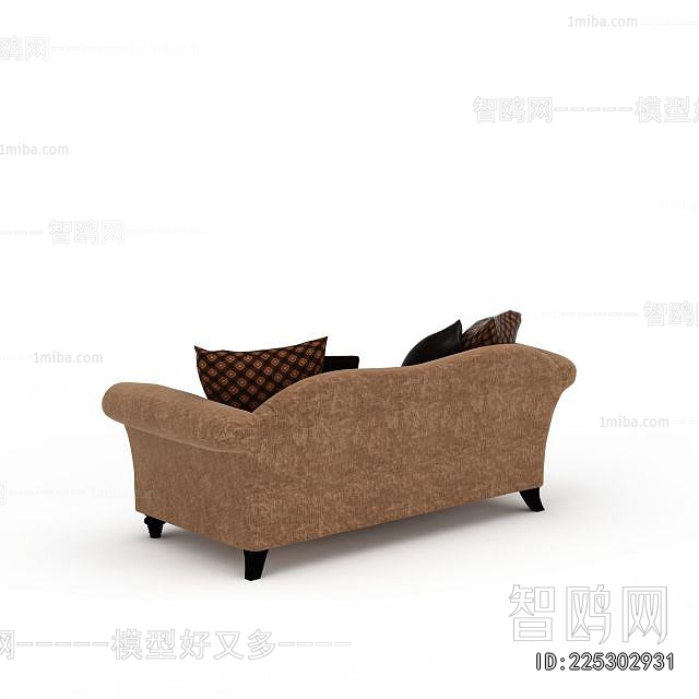 Simple European Style A Sofa For Two