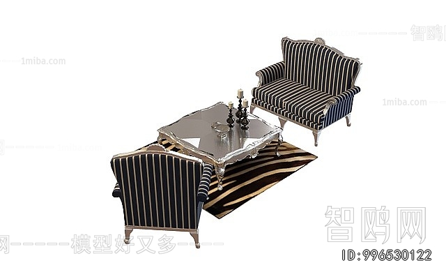 Simple European Style Sofa Combination