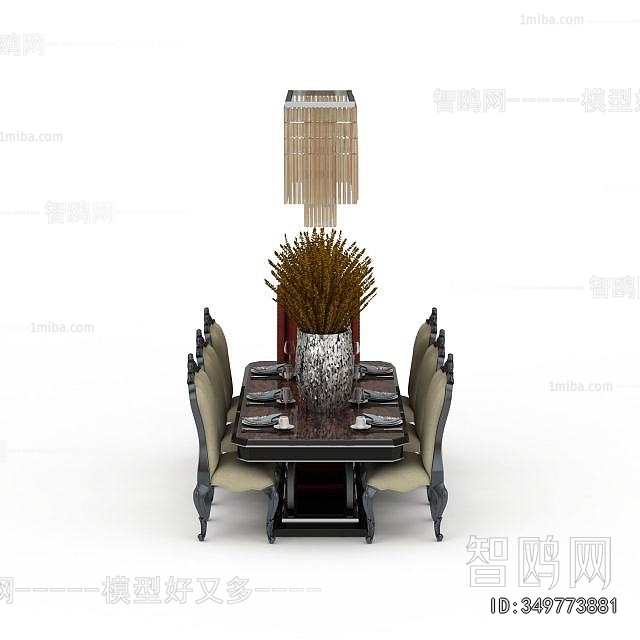 American Style Dining Table And Chairs