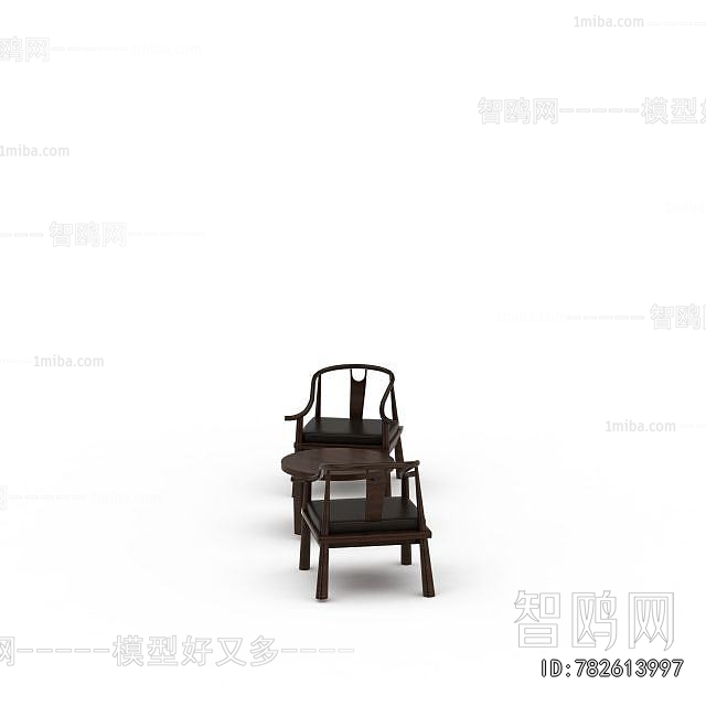 New Chinese Style Lounge Chair