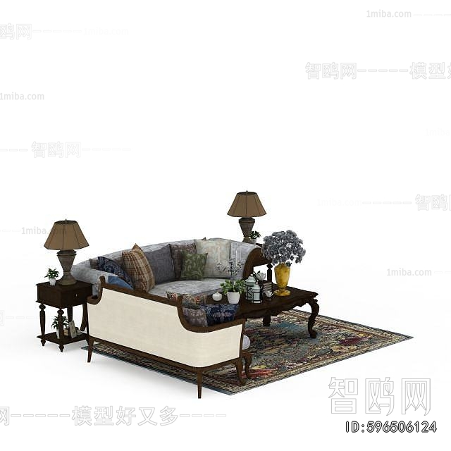 European Style Sofa Combination