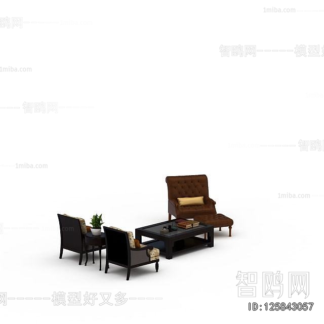 European Style Sofa Combination