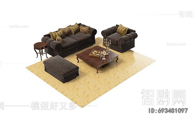 European Style Sofa Combination