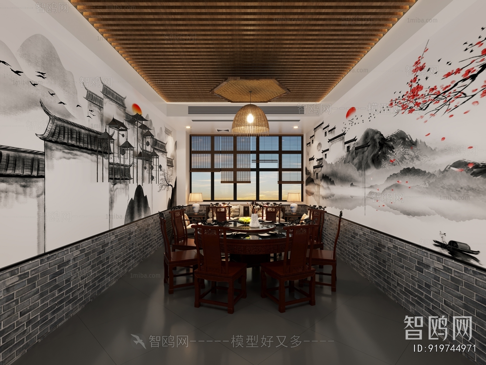 New Chinese Style Restaurant Box