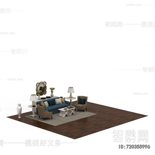 Simple European Style Sofa Combination