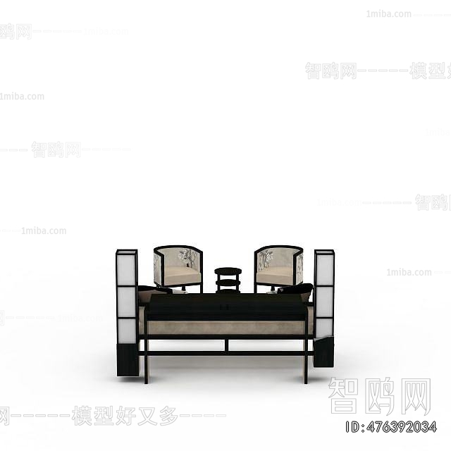 New Chinese Style Sofa Combination