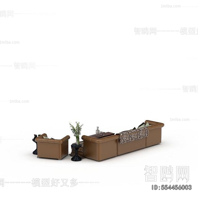 Simple European Style Sofa Combination