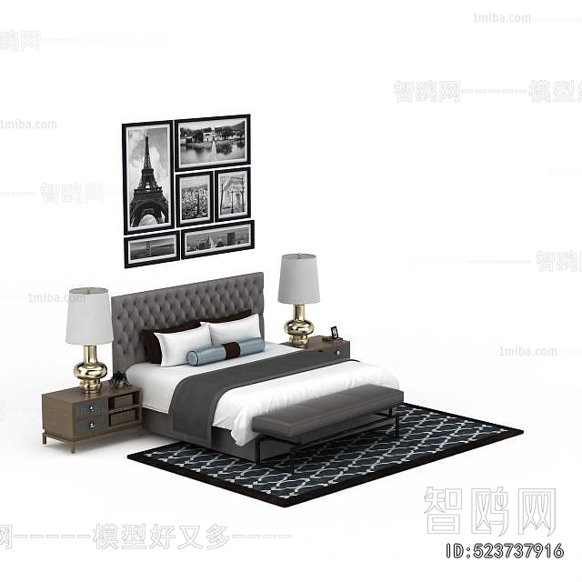 Modern Double Bed
