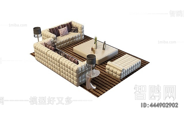 European Style Sofa Combination