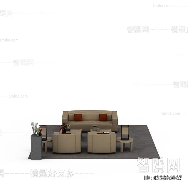 Simple European Style Sofa Combination