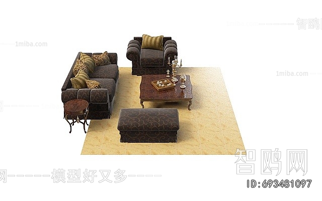 European Style Sofa Combination