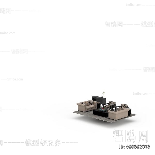 European Style Sofa Combination