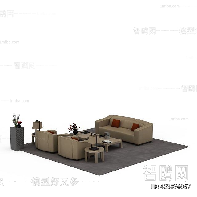 Simple European Style Sofa Combination