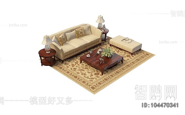 European Style Sofa Combination
