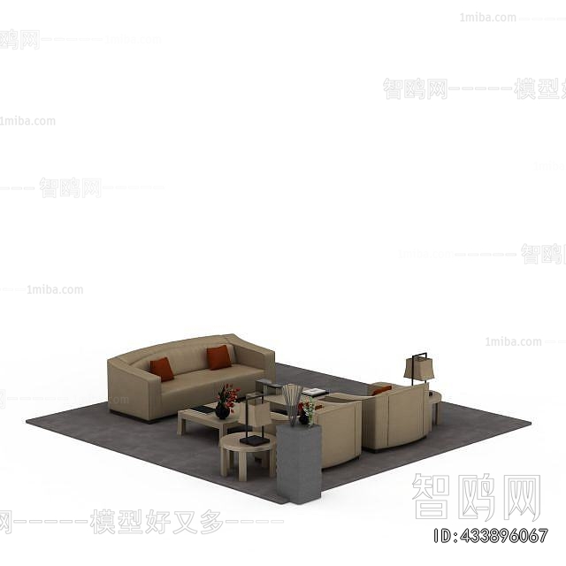 Simple European Style Sofa Combination