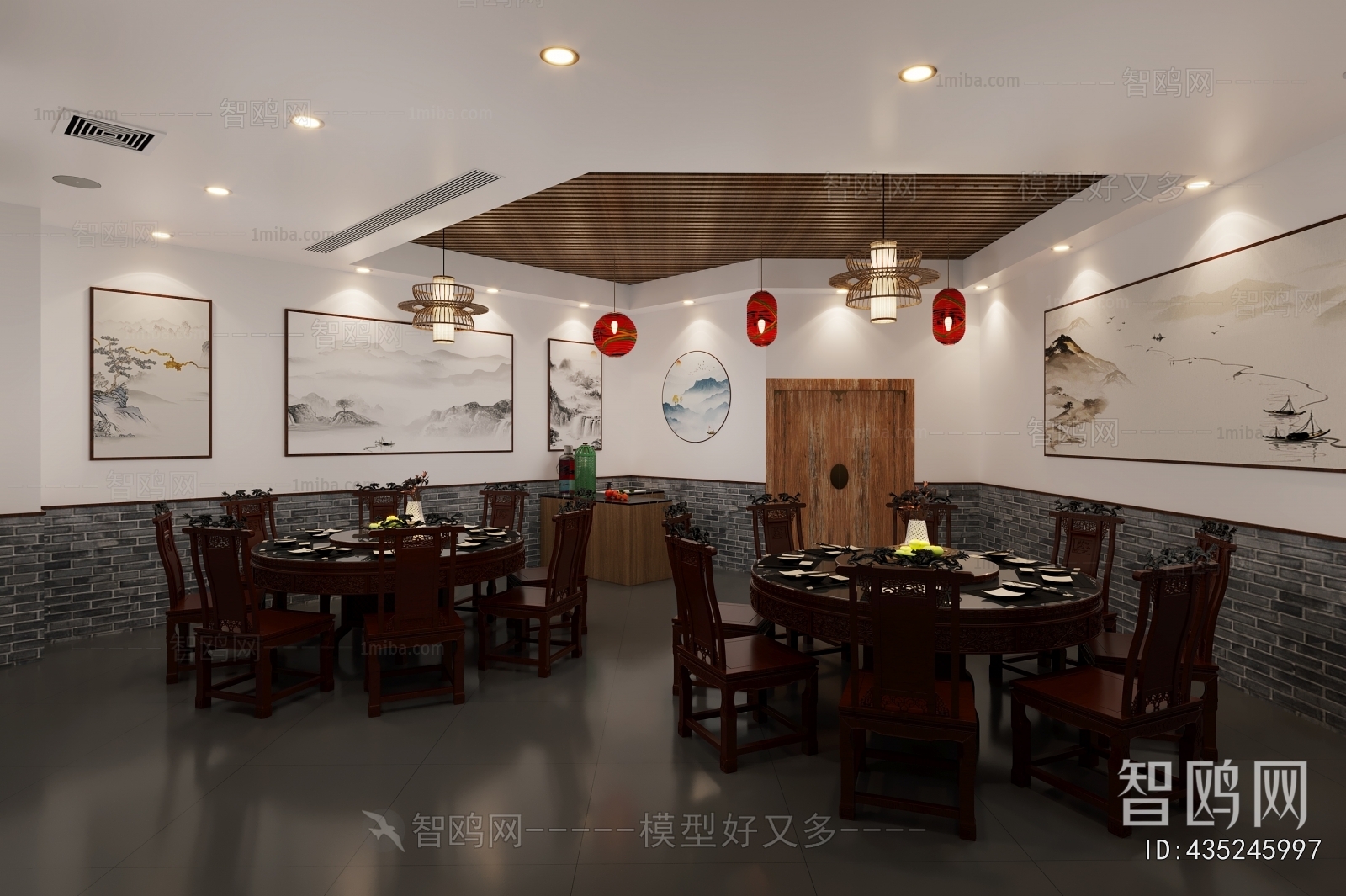 New Chinese Style Restaurant Box