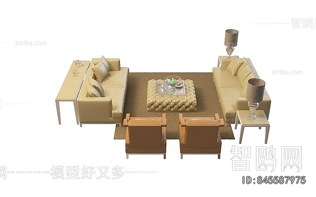 European Style Sofa Combination