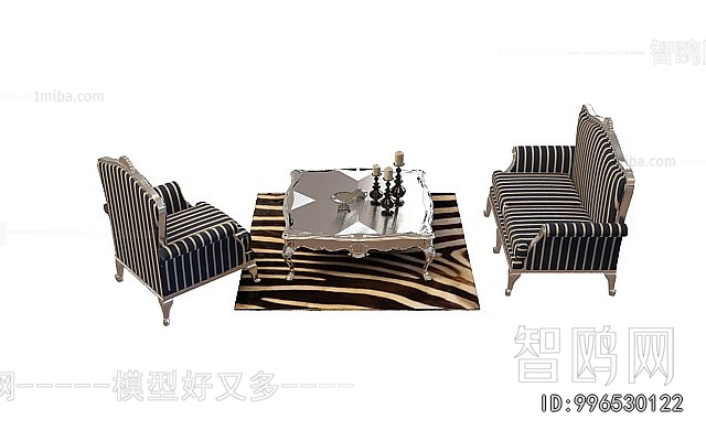 Simple European Style Sofa Combination