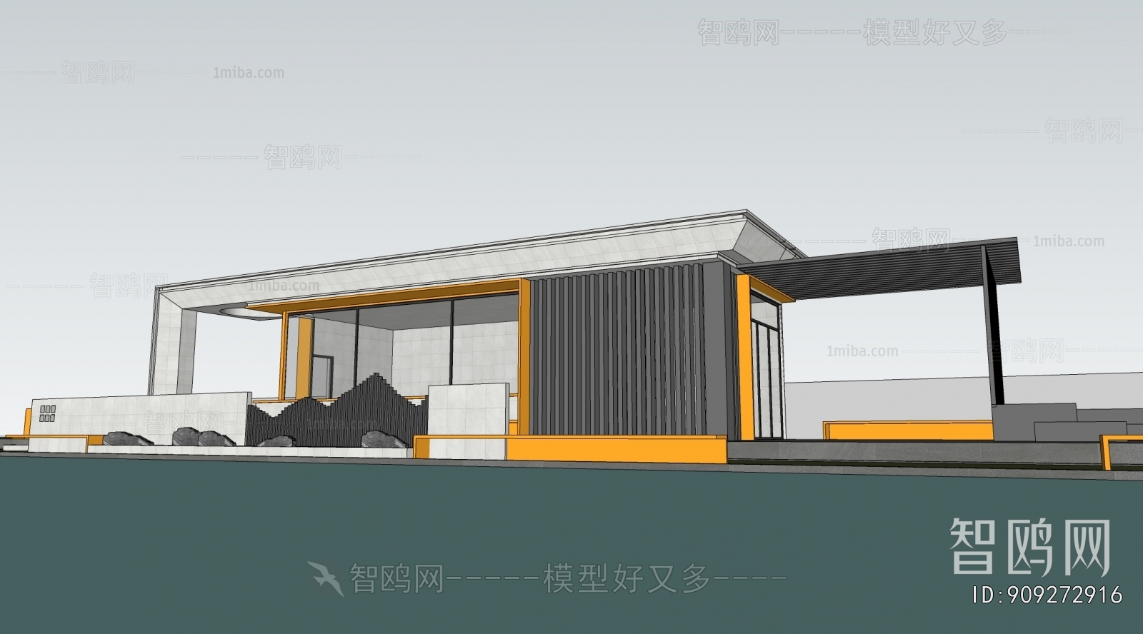 Modern Appearance Of Commercial Building