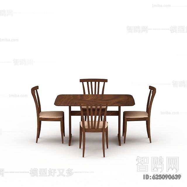 American Style Dining Table And Chairs