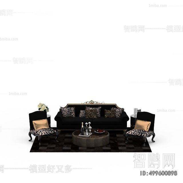 European Style Sofa Combination