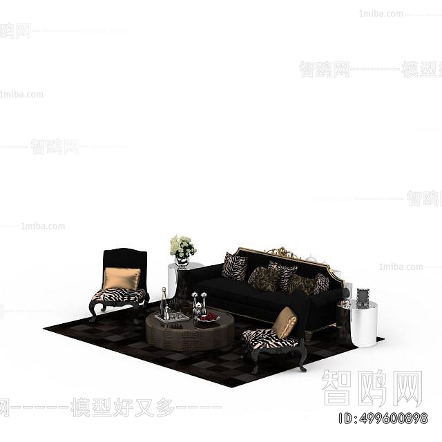 European Style Sofa Combination