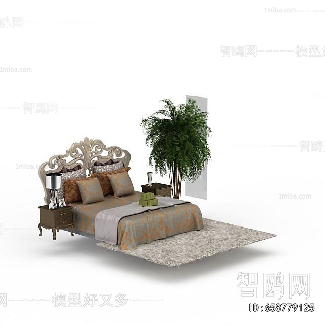 European Style Double Bed