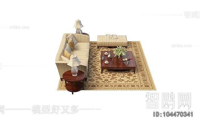 European Style Sofa Combination