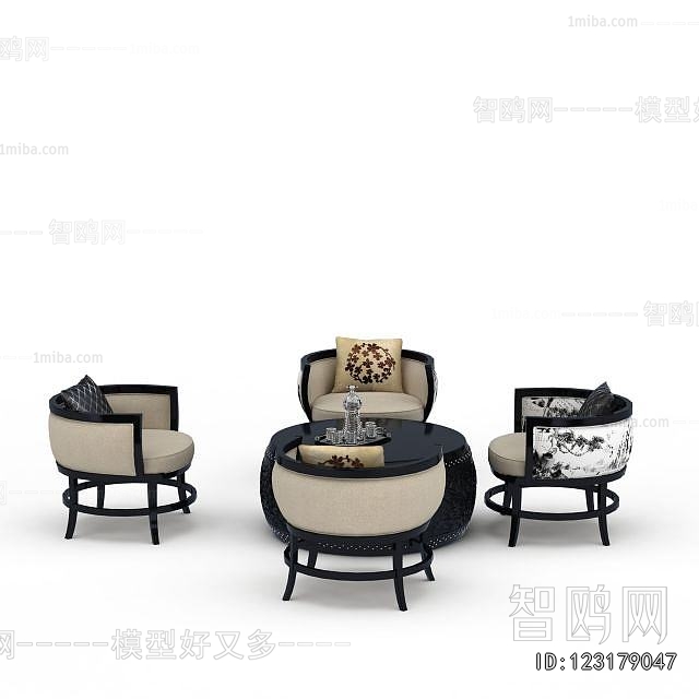 Chinese Style Leisure Table And Chair