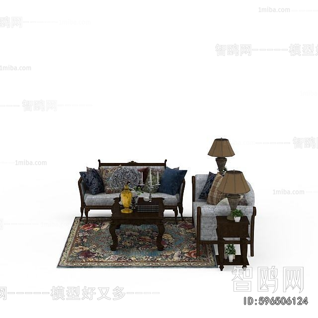 European Style Sofa Combination