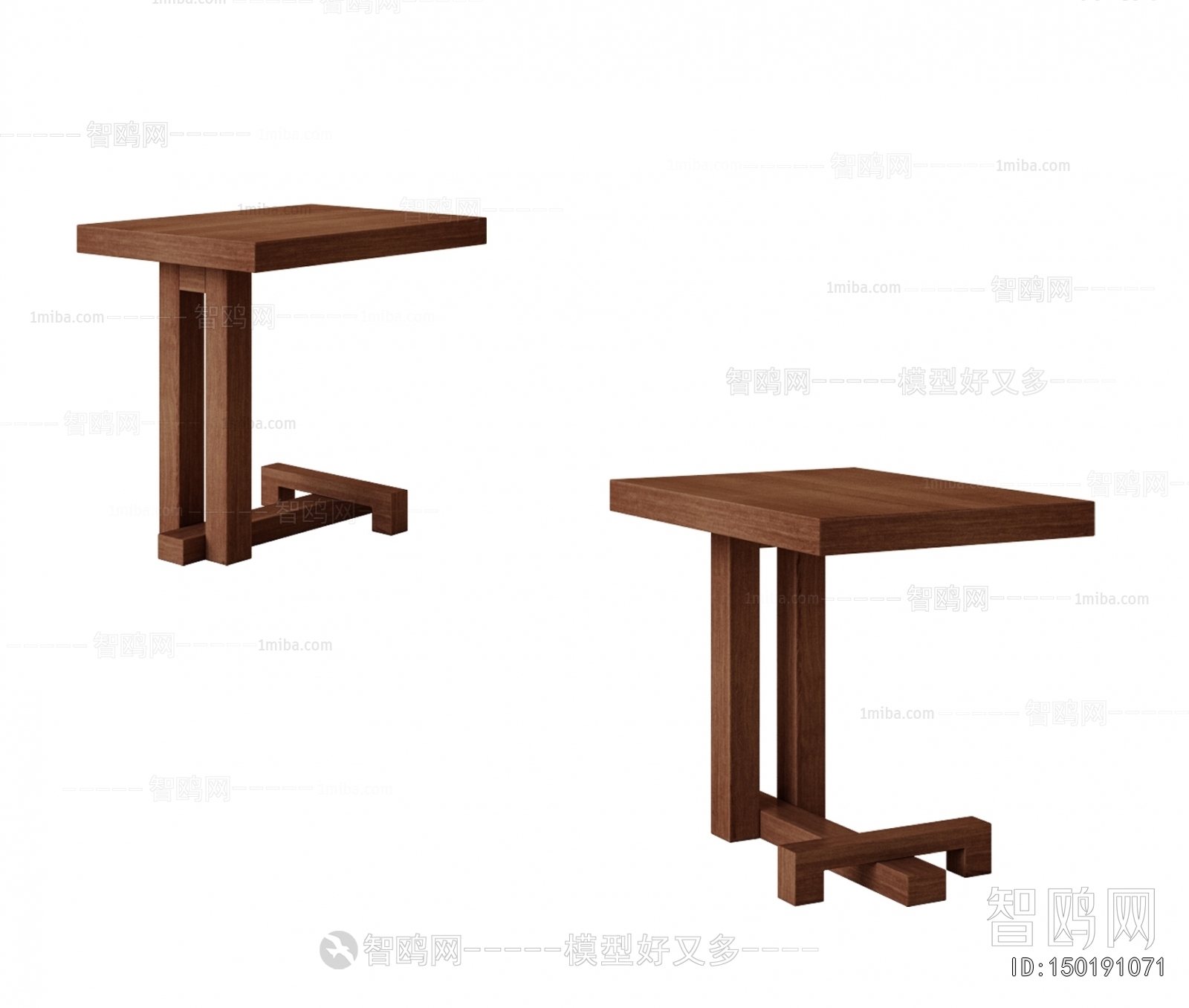 Wabi-sabi Style Side Table/corner Table