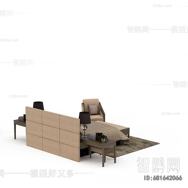 Modern Double Bed
