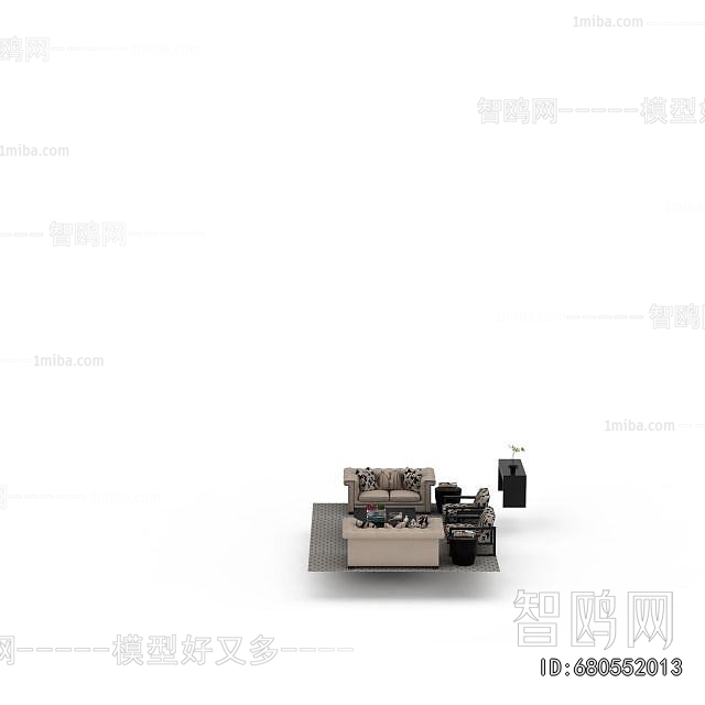 European Style Sofa Combination