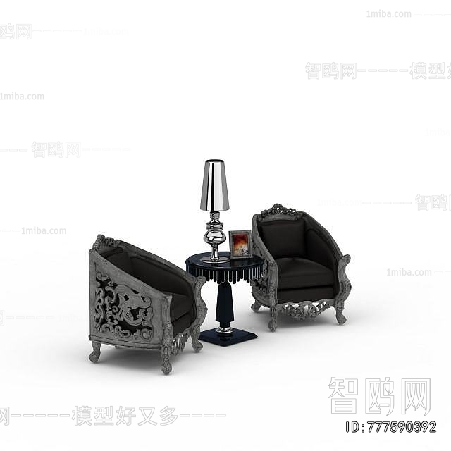 European Style Single Sofa