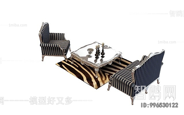 Simple European Style Sofa Combination