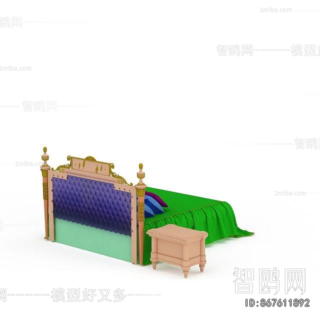 European Style Double Bed