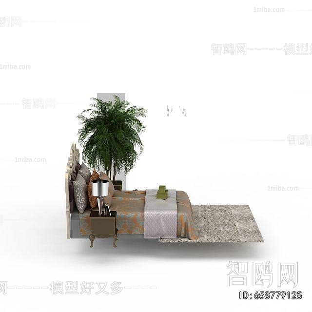 European Style Double Bed