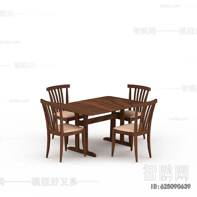 American Style Dining Table And Chairs