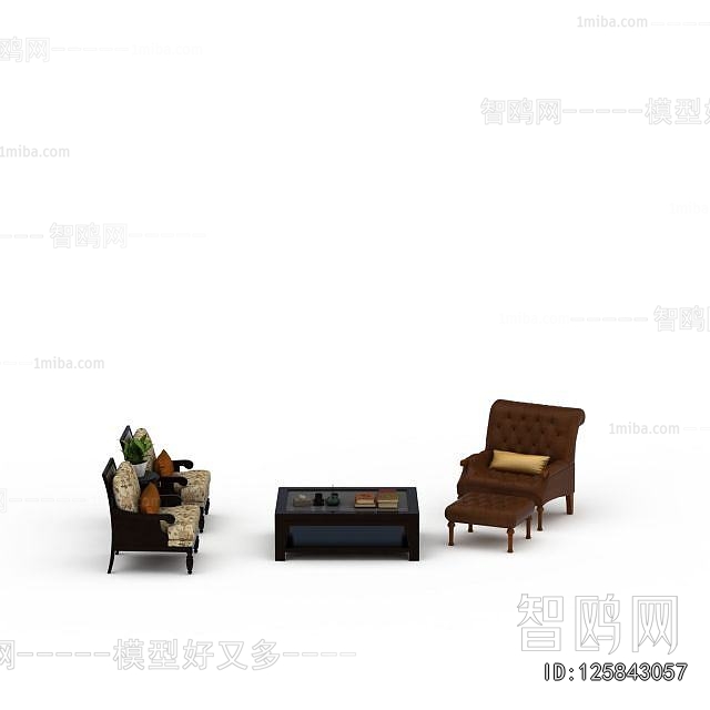 European Style Sofa Combination
