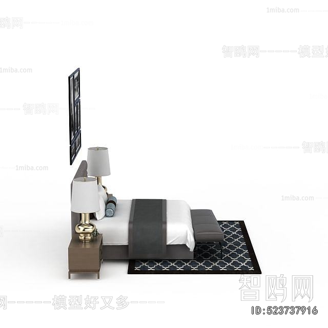 Modern Double Bed