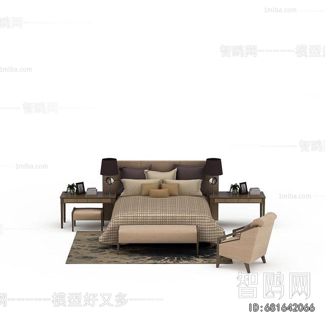 Modern Double Bed