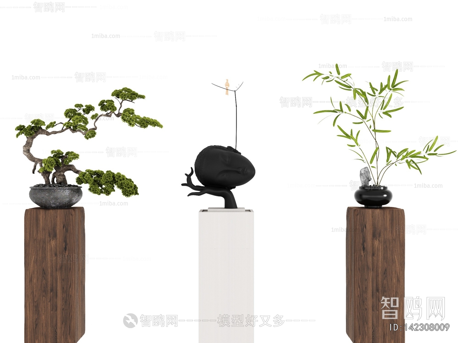 New Chinese Style Bonsai