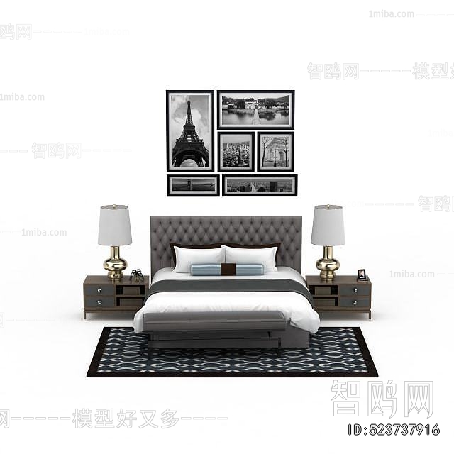 Modern Double Bed