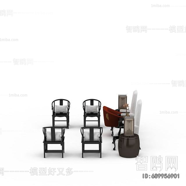 New Chinese Style Lounge Chair
