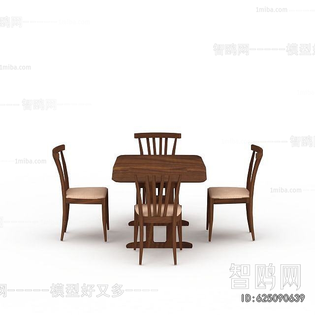 American Style Dining Table And Chairs