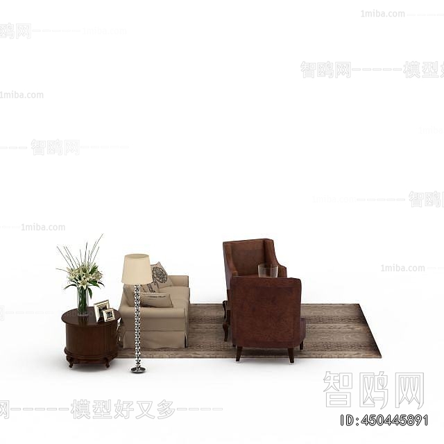 Simple European Style Sofa Combination