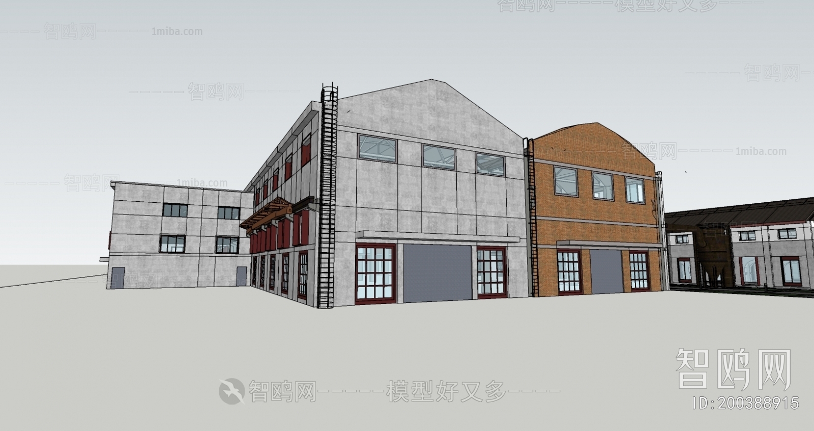 Modern Industrial Building